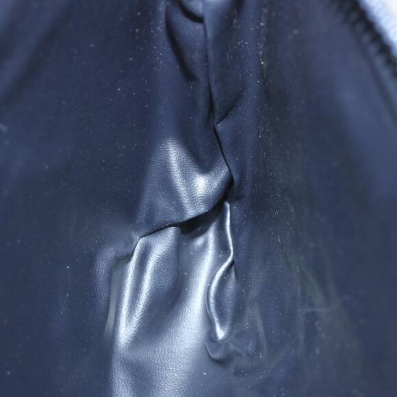 CELINE Macadam Canvas Clutch Bag Navy - Picture 15 of 16